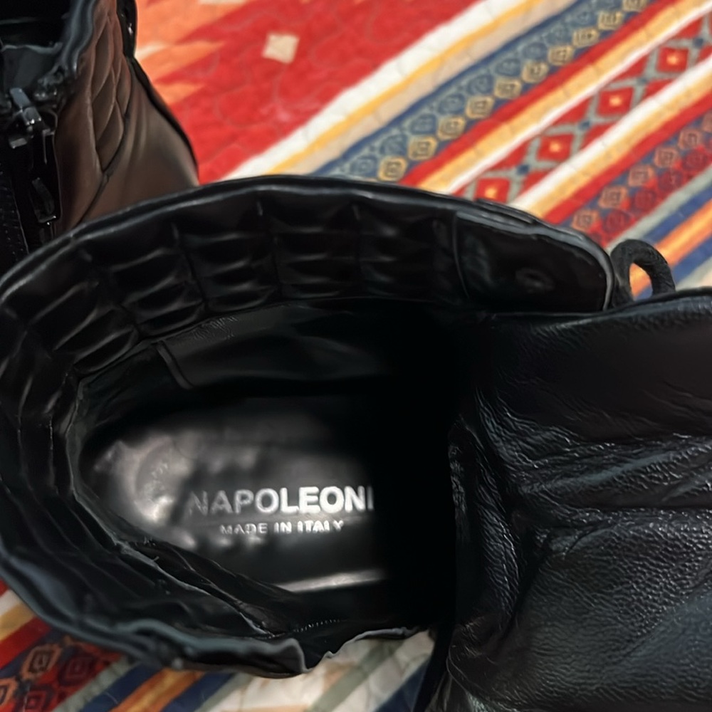 Italian Leather Booties - Picture 13 of 13